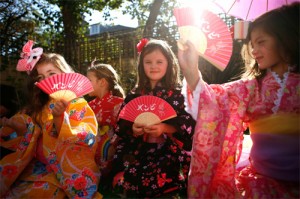 children's kimono party