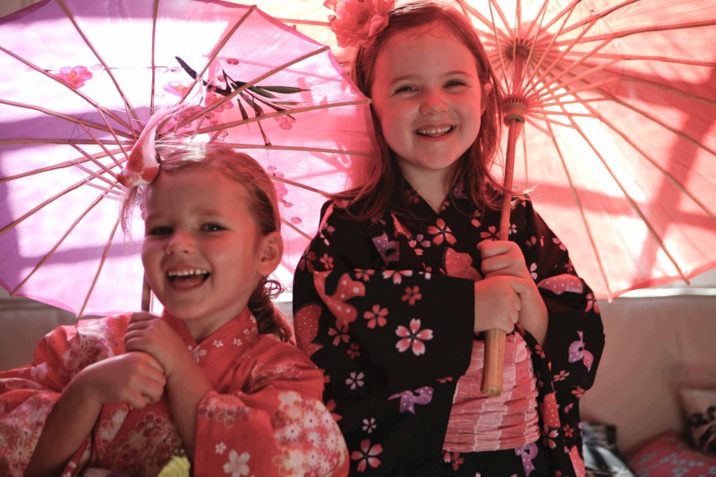 unique children's party ideas - kimono party