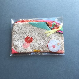 vintage kimono make up bag