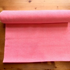 Vintage kimono fabric bolt pink star