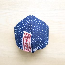 japanese tenugui mask dots