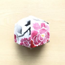 japanese tenugui mask botan