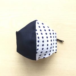 japanese tenugui mask mame shibori
