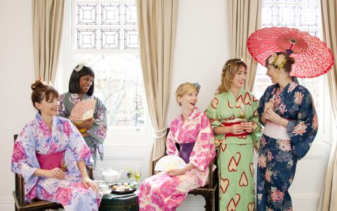 Unique Japanese Kimono Hen Party