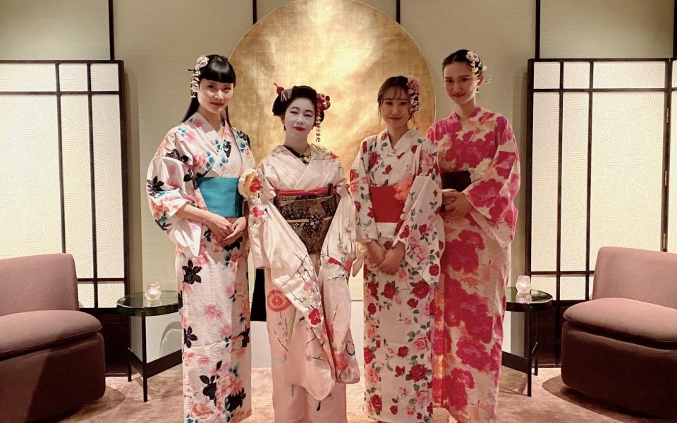 Unique Japanese kimono Hen party & Kids Party
