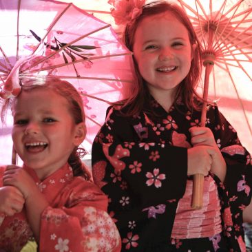 unique children's party ideas - kimono party