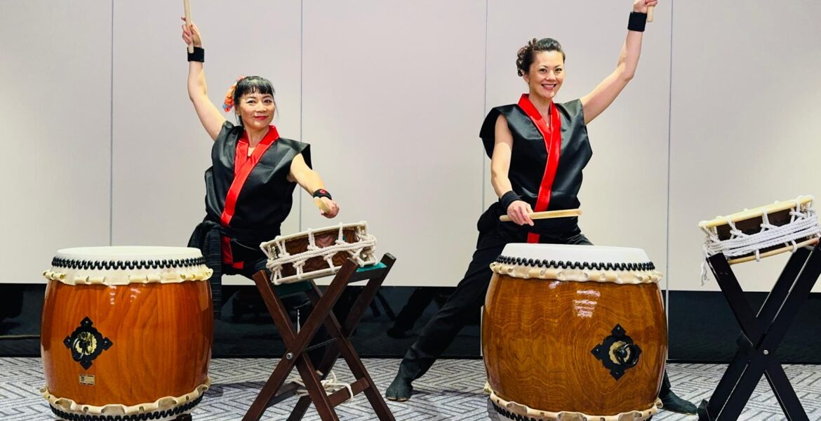 Japanese Taiko performance